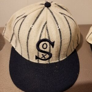 SOX cream and navy hat